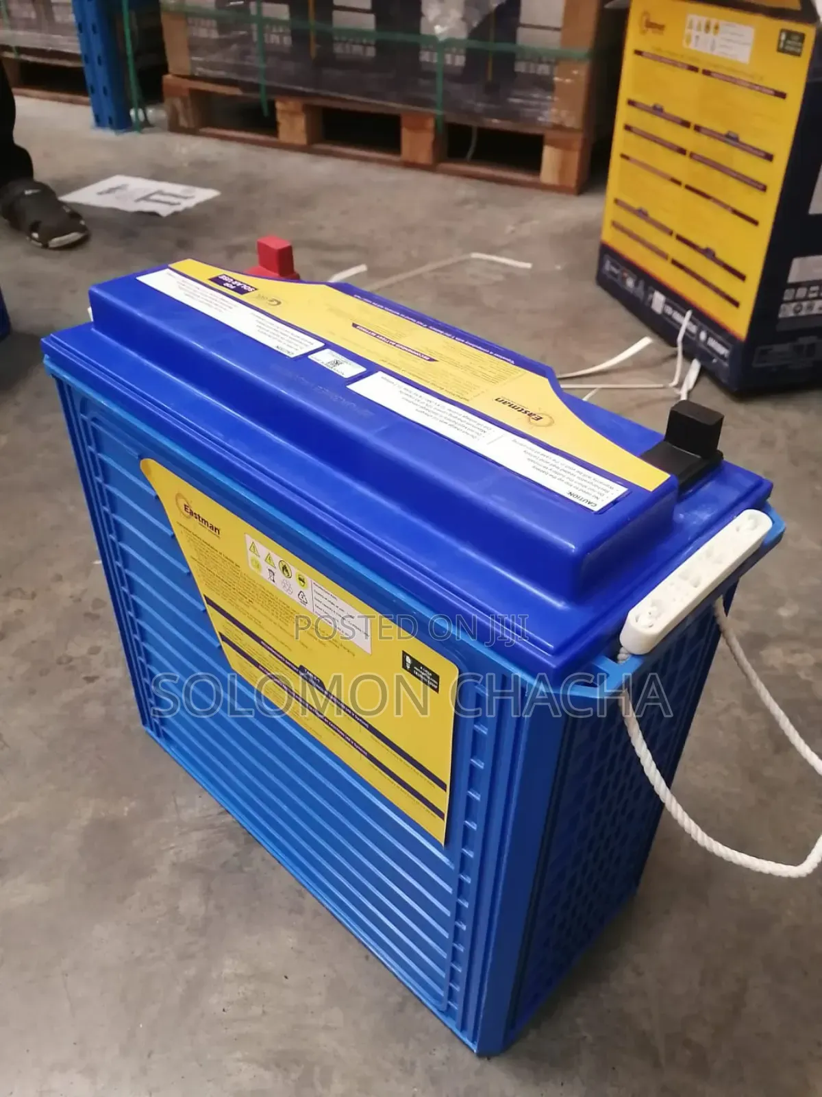 Eastman 12v 200ah 2.4kwh Tall Tubular Gel Battery