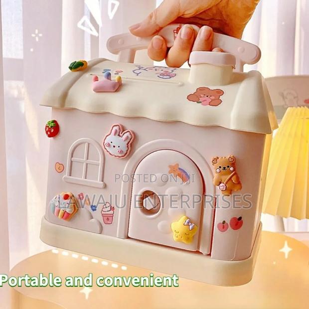 Cute Pink Piggy Bank