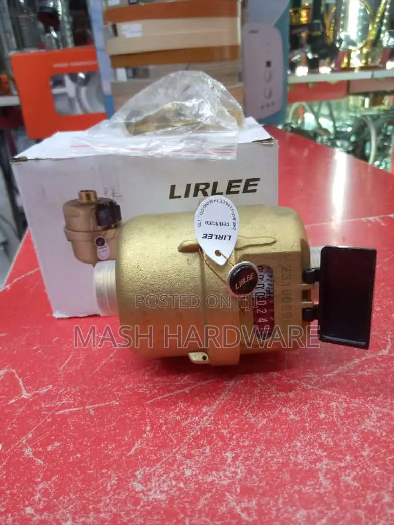 1/2" Water Meter (Metallic)