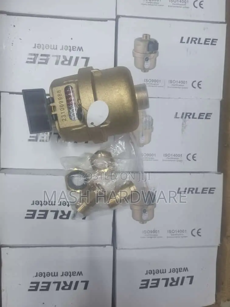 1/2" Water Meter (Metallic)