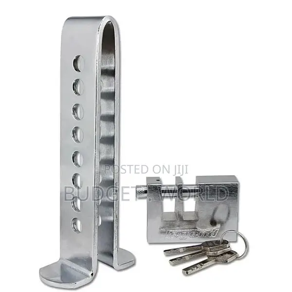 Car Brake Accelerator Pedal Security Lock Tool With 3 Keys #