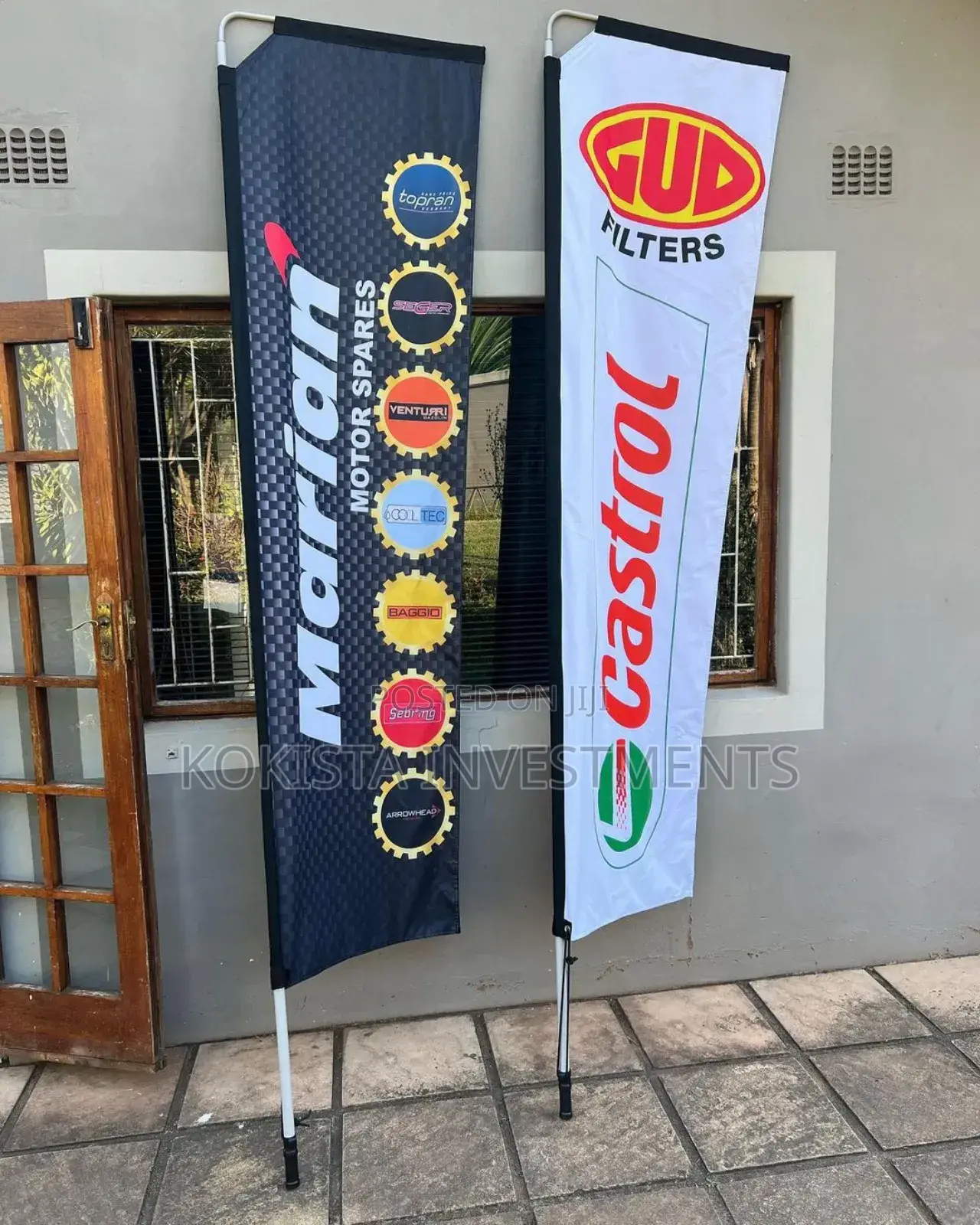 Telescopic Banners With 3.5m Stand