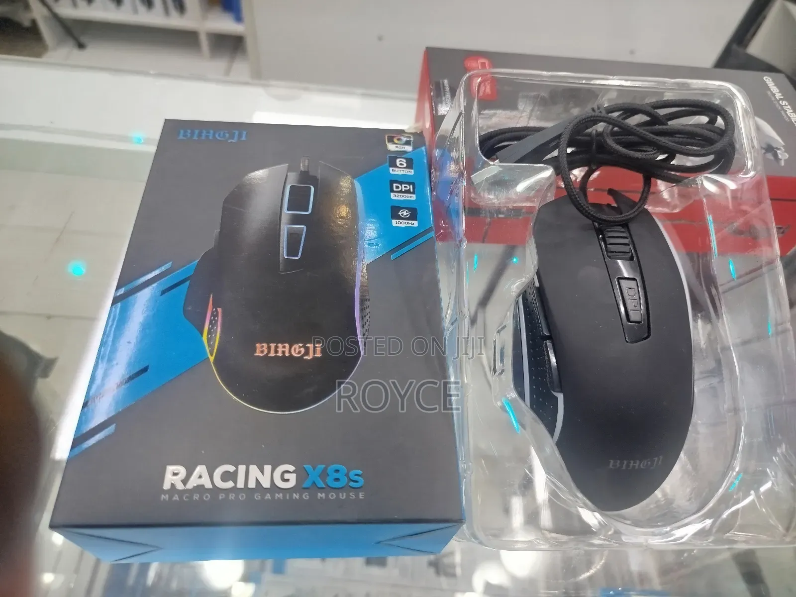 Racing X8s Macro Pro Gaming Mouse