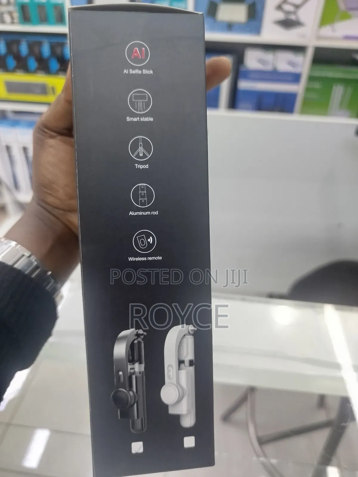 Gimbal Stabilizer Selfie Stick Tripod