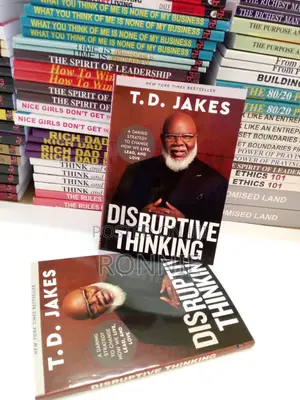 Disruptive Thinking Book by T.D. Jakes