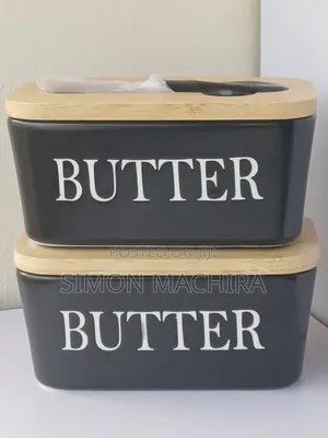 Butter Dish/ Ceramic Butter Set
