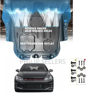 Front Engine Splash Shield Guards Suitable for Golf GTI R U