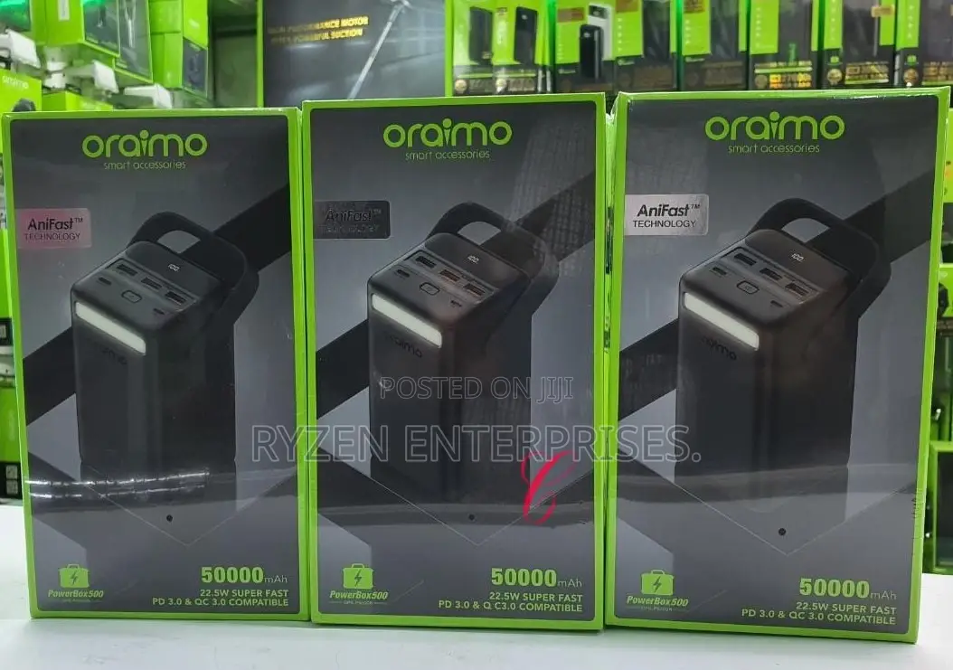 Oraimo Powerbox 500 OPB-P500QN 50,000mah Power Banks