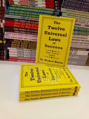 The Twelve Universal Laws of Success Book Dr. Herbert Harris