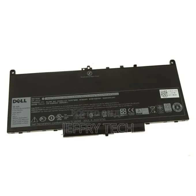 DELL 7.6V 55wh J60J5 Battery Compatible With for Latitude E7