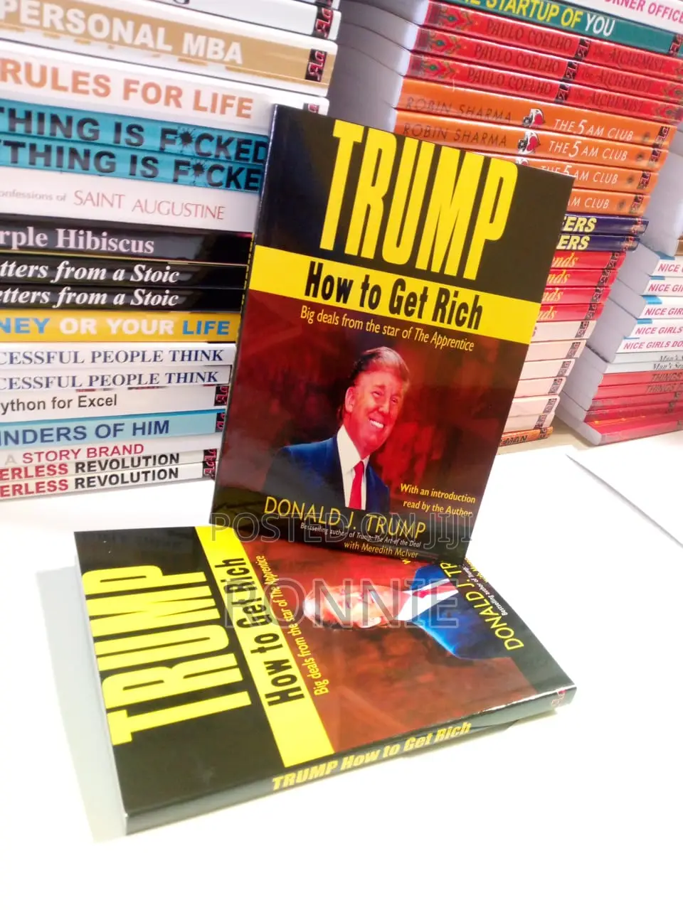 How to Get Rich Book by Donald J. Trump