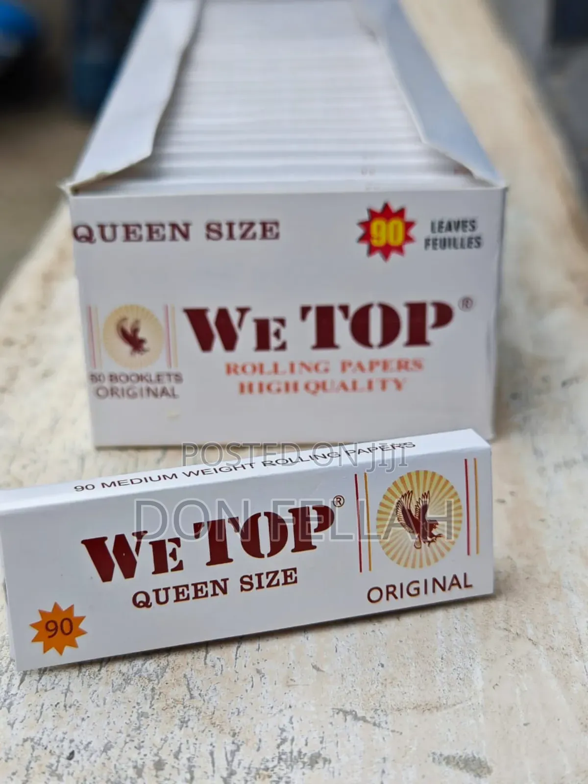 Brown Rolling Papers. (Slow Burning) We Top