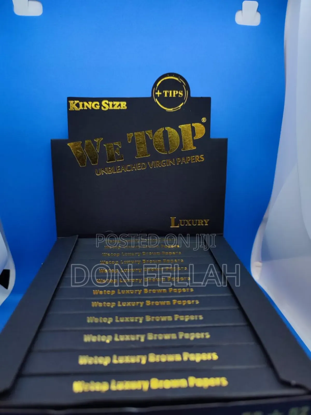 Brown Rolling Papers. (Slow Burning) We Top