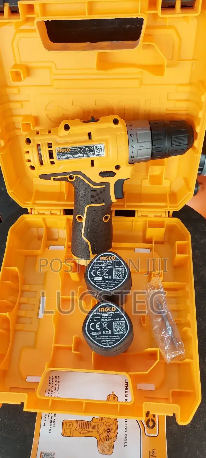 12v Lithium Ion Cordless Drill