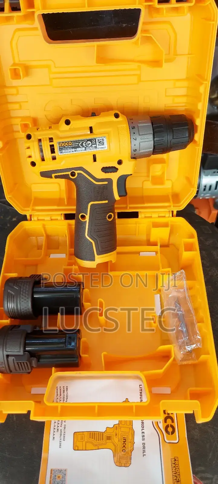 12v Lithium Ion Cordless Drill