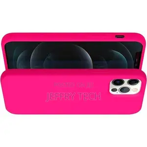 Phone Case For SILICONE I Phone 13 Pro MAX Case PINK