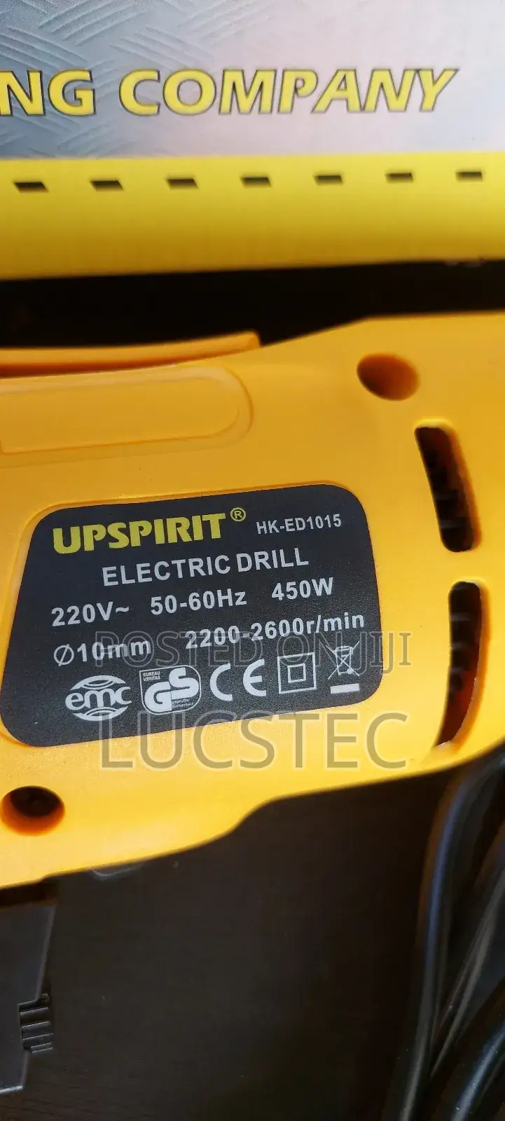 500w Upspirit Drill