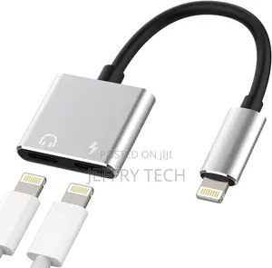 Double Lightning Adapter - 4 in 1 Function, Sync Over Itune