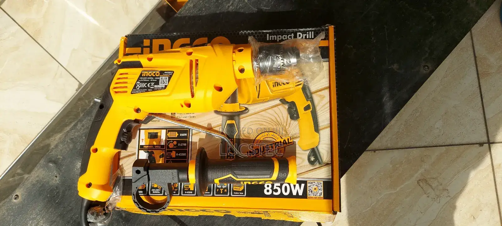 810w Ingco Industrial Impact Drill