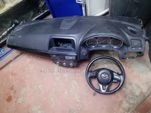 Mazda CX-5 Dashboard and Stearing but Without a/C Clock.