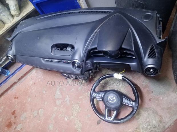 Mazda CX-3 Dashboard With It's Stearing.