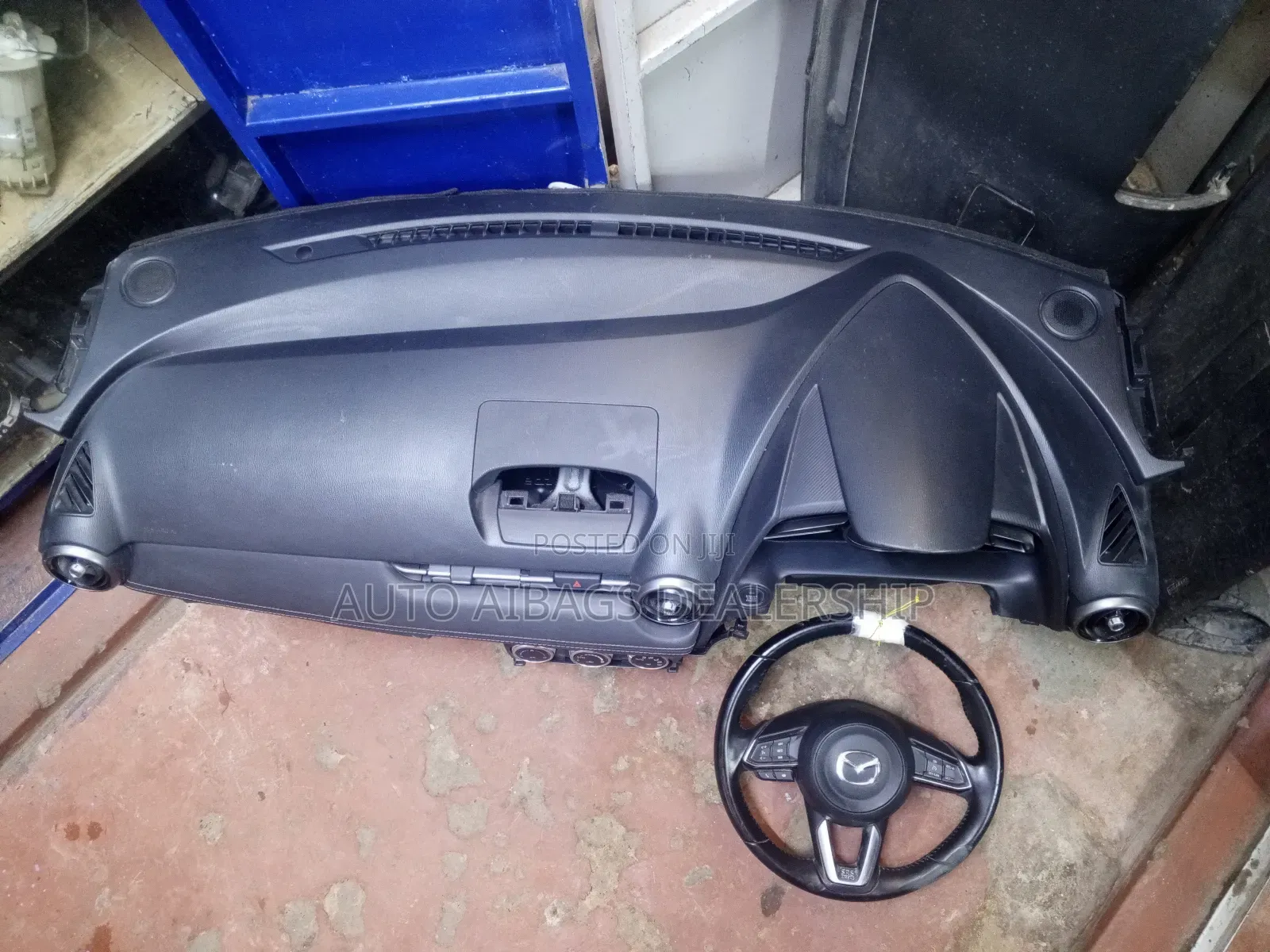 Mazda CX-3 Dashboard With It's Stearing.