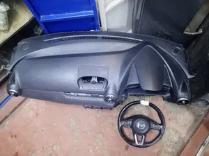 Mazda CX-3 Dashboard With It's Stearing.