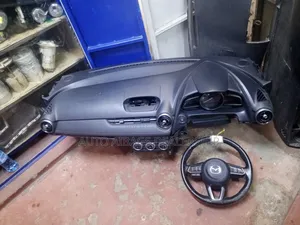 Mazda CX-3 Dashboard With It's Stearing.