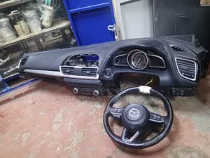 Mazda Axela Dashboard and It's Stearing.