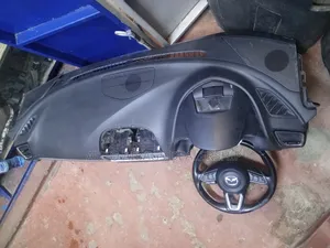 Mazda Axela Dashboard and It's Stearing.