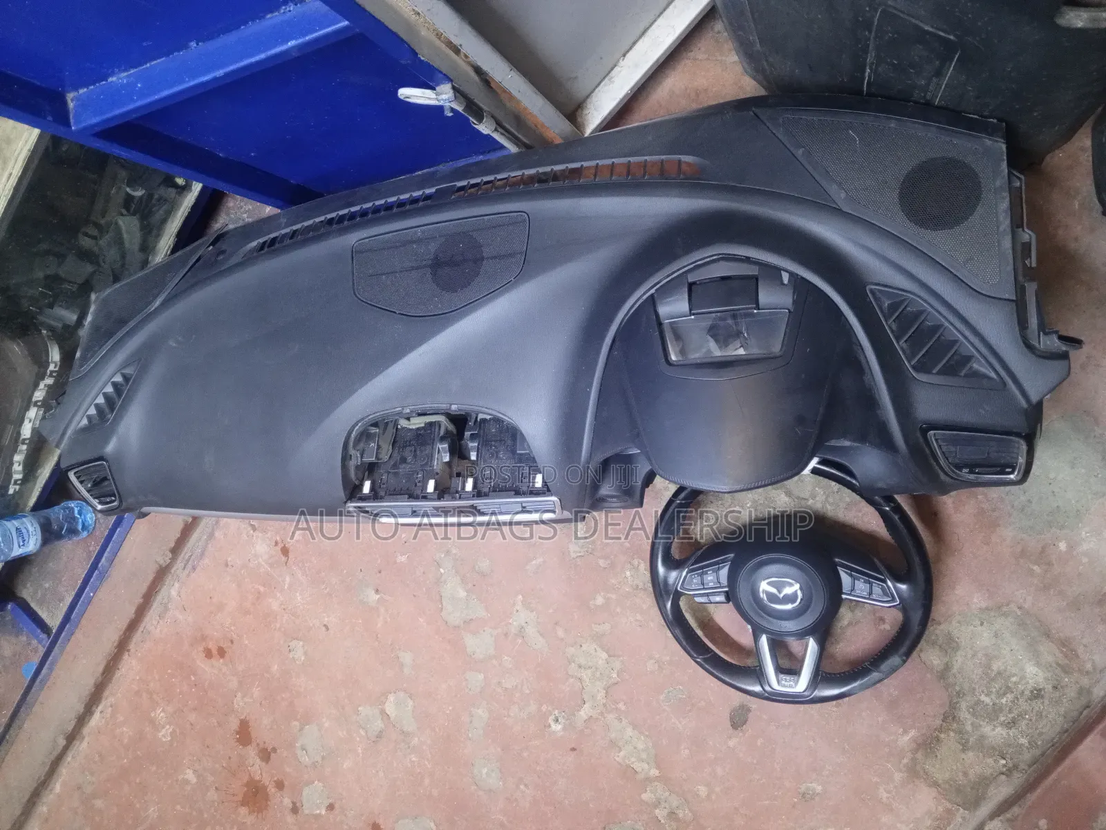 Mazda Axela Dashboard and It's Stearing.