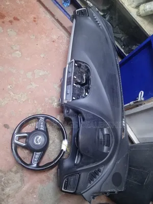 Mazda Axela Dashboard and It's Stearing.