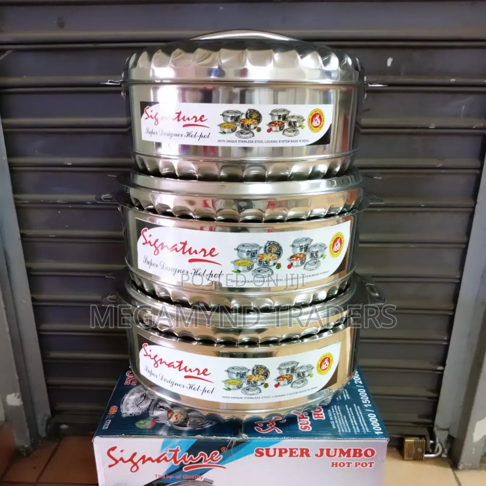 Signature Hotpot / 3pc Stainless Steel Hotpot 10L,15L, 20L