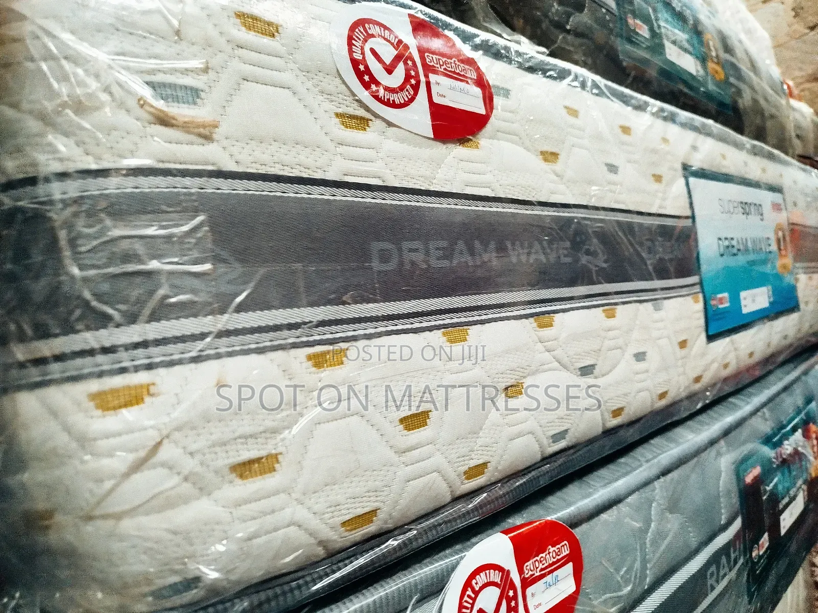 5by6 12inch Pocket Tech Spring Mattress {7years Warranty}