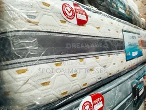 5by6 12inch Pocket Tech Spring Mattress {7years Warranty}