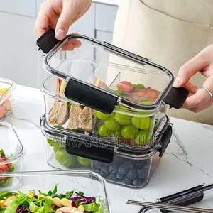 3pc Airtight Acrylic Storage Containers