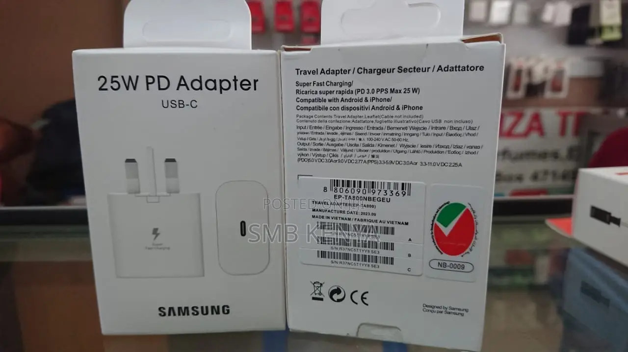 Samsung 25W Pd Adapter Usb-C