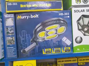 Hurry Bolt Solar Street Lamp With Human Body Induction