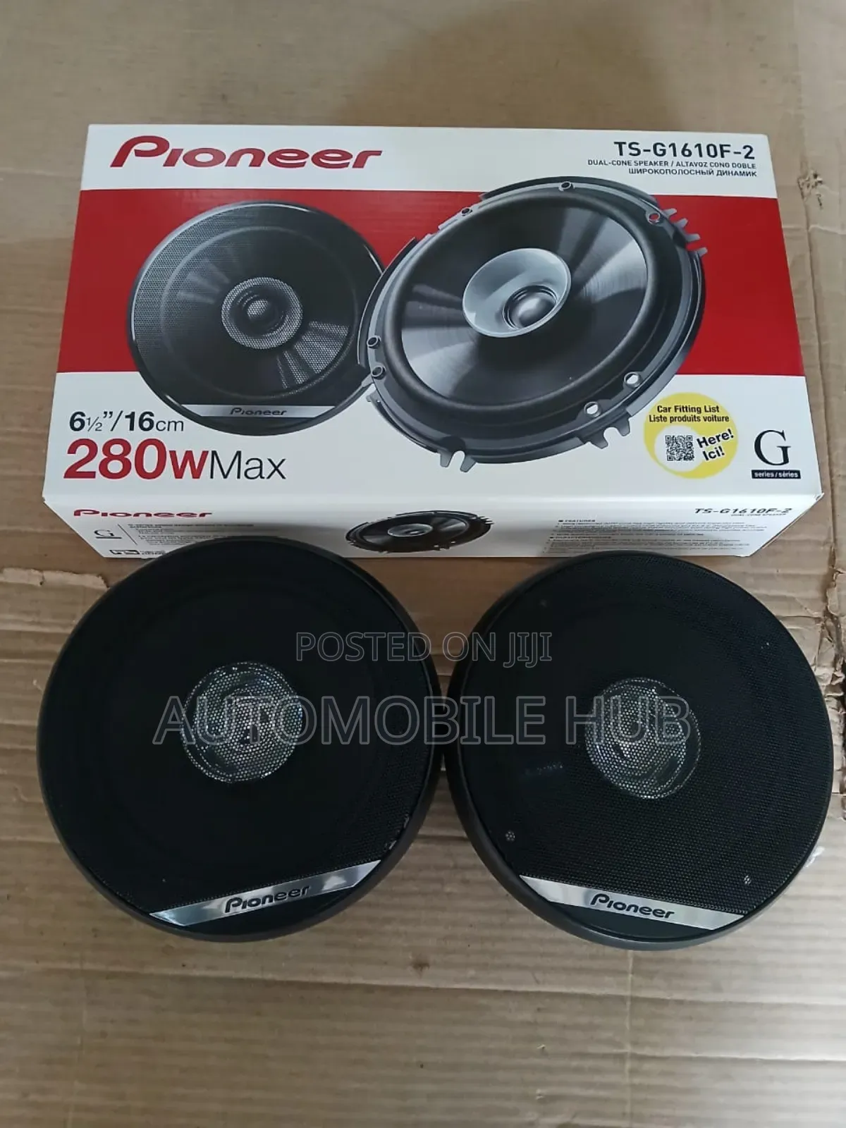 Original Pioneer Car Door Speakers 6inch
