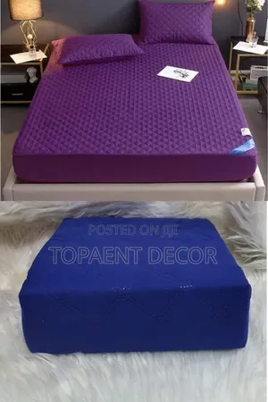 Purple and Blue Fitted Waterproof Mattress Protectors