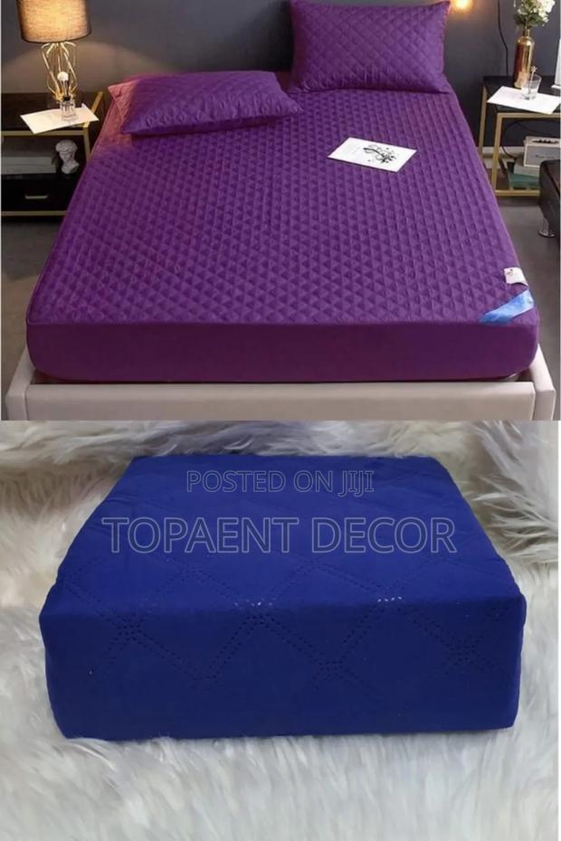 Purple and Blue Fitted Waterproof Mattress Protectors