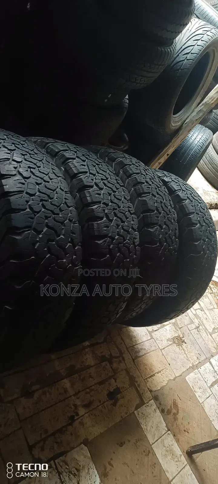 Bf Goodrich Size 265/70r17 Per Pc
