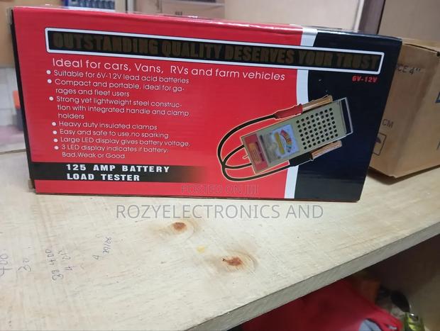 Digital Battery Tester 125 Amp - main view