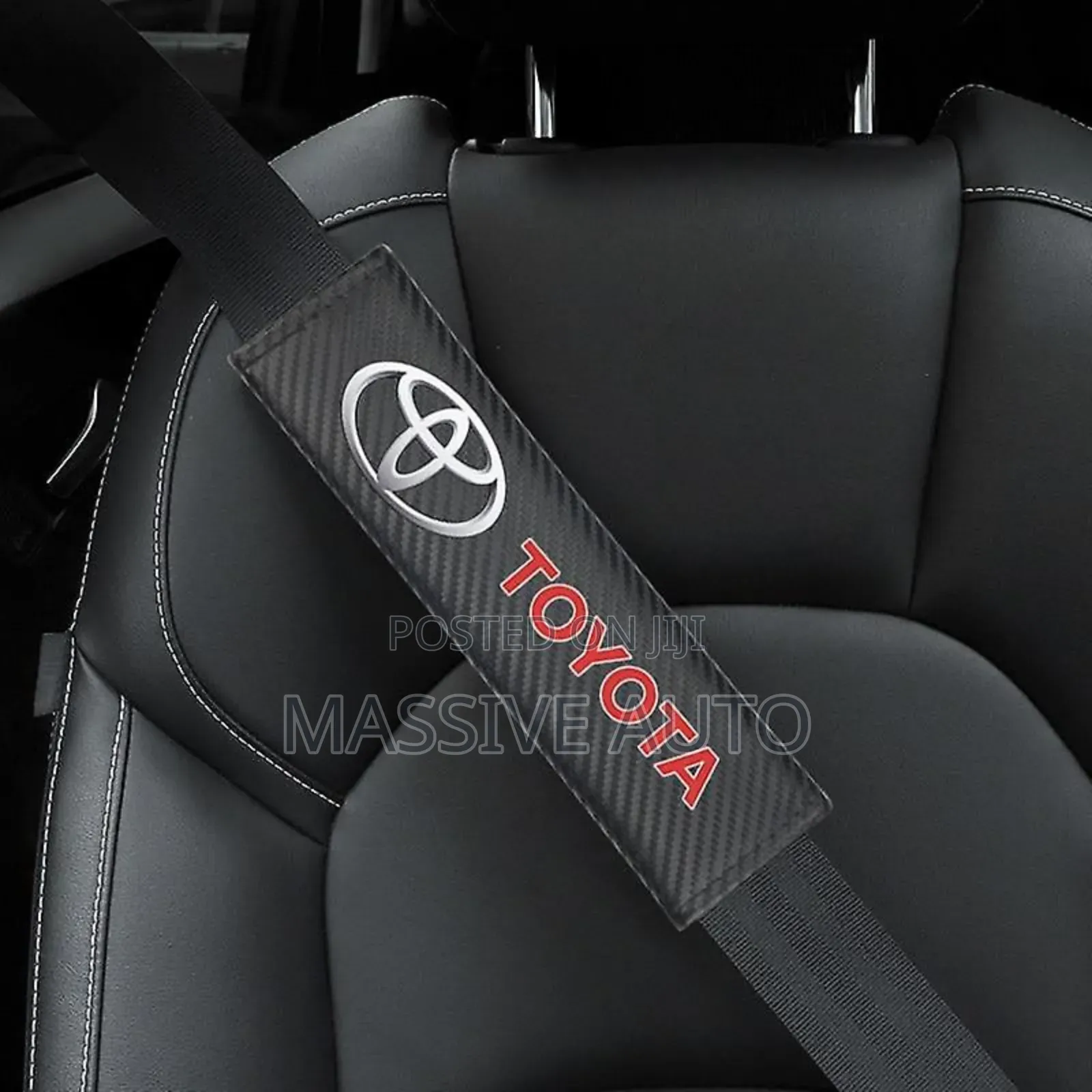Branded Toyota Car Seat Belt Covers