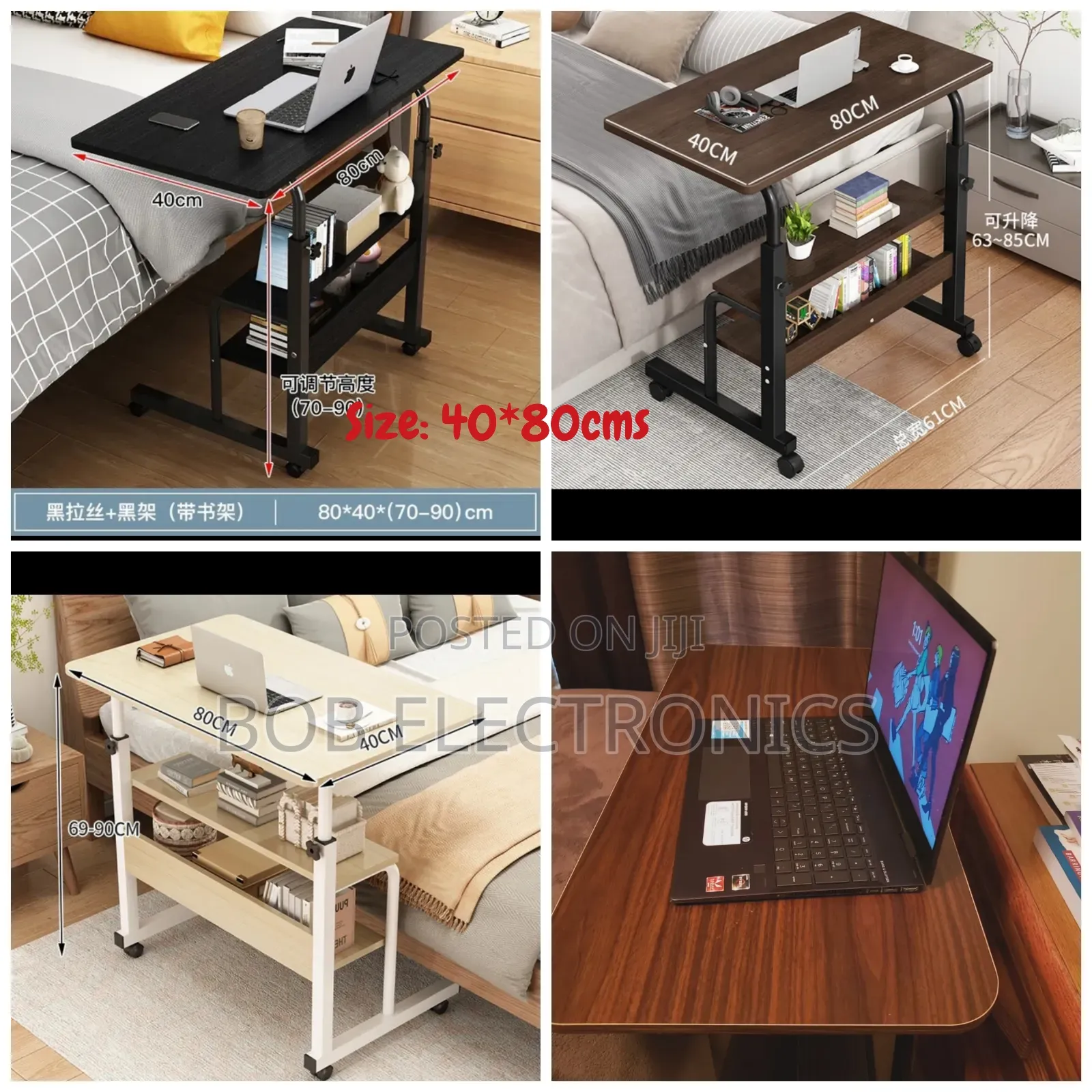 Adjustable Movable Big Laptop Table