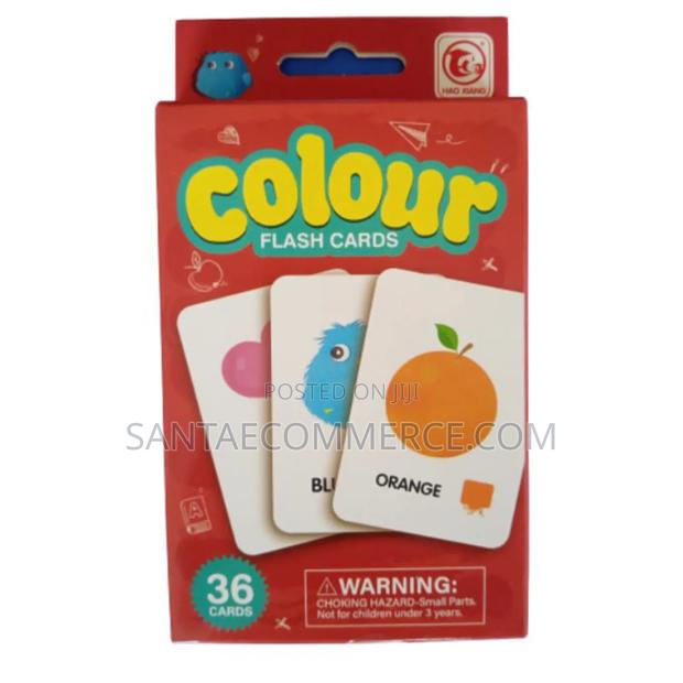 Colour Flash Cards for Kids Early Learning - main view