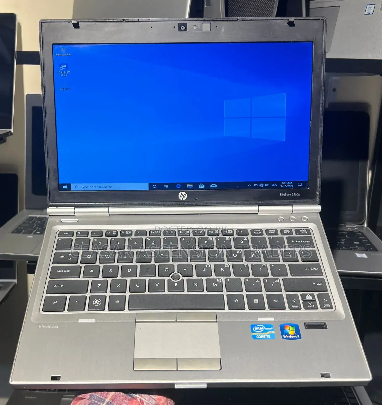 Laptop HP EliteBook 2570P 8GB Intel Core I5 HDD 500GB