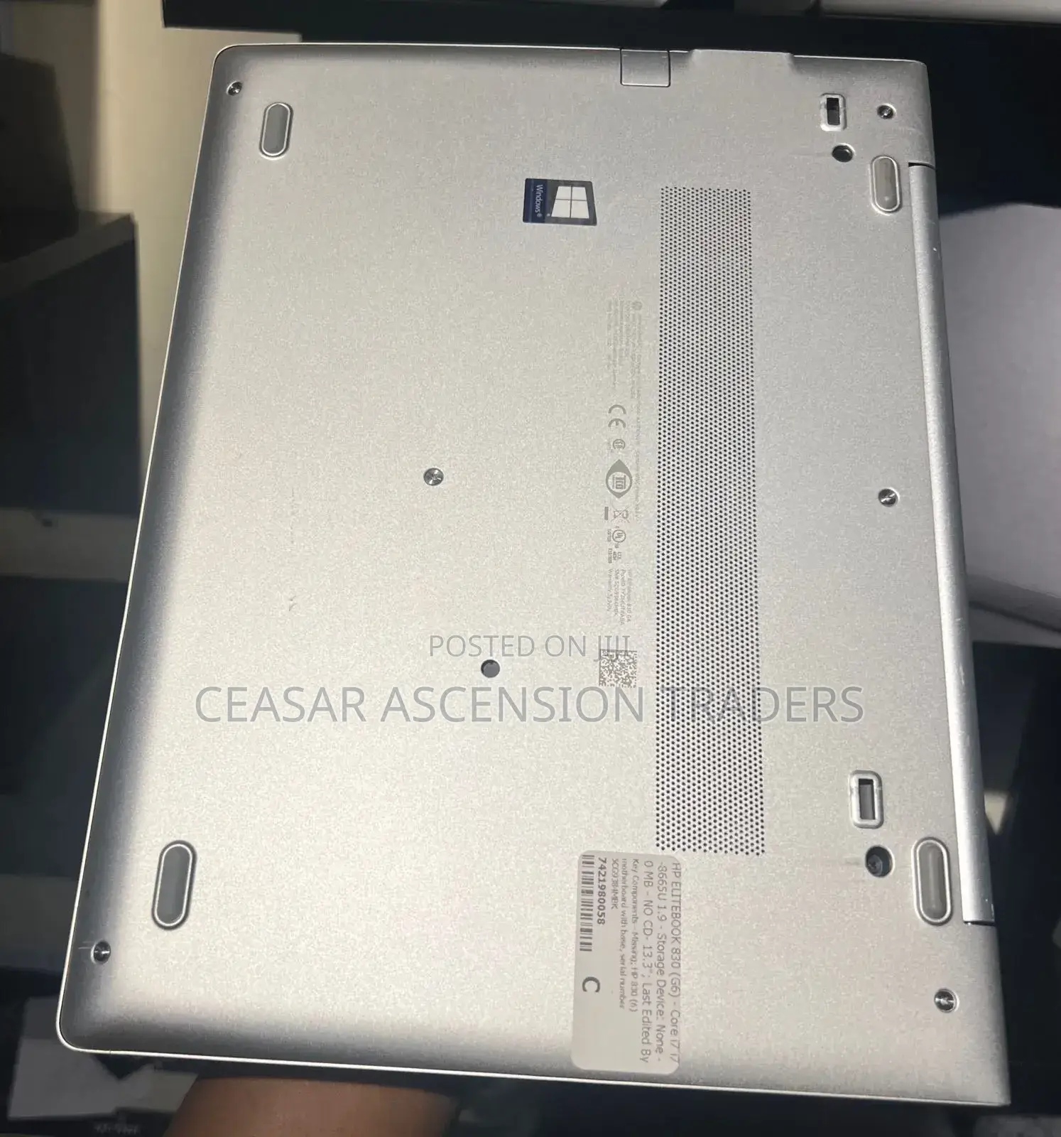 Laptop HP EliteBook 830 G5 8GB Intel Core I7 SSD 256GB