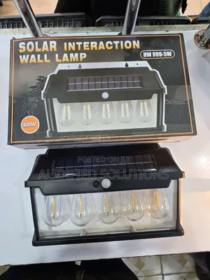 Solar Sensor Wall Light