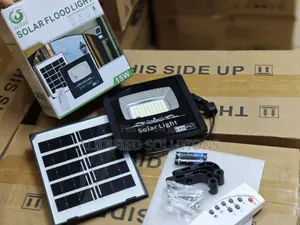 Solar Floodlight<>15w Floodlight